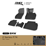 3D Mats พรมปูพื้นรถยนต์ BMW 2 SERIES (F74)  2025 - 2026  พรมกันลื่น พรมกันนํ้า พรมรถยนต์