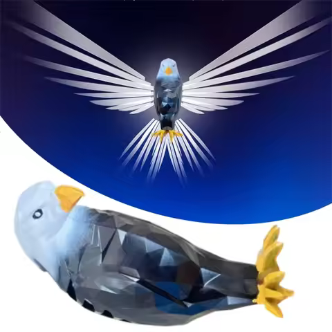 Eagle Lighting Wall Mounted Eagle Lamp Eagle Night Light Interior Ornaments Flying Mood Light