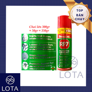 CHAI XỊT SELLEYS RP7 LỚN 350G bình dầu chống gỉ rỉ sét vệ sinh kim loại làm sạch vết ố dung dịch rửa