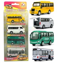 1:64 alloy  double decker bus  models ， high metal casting simulation toy car，with pull back functio