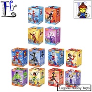 Marvel Spidey Amazing Level LHT 1 Mix Variant (01 02 03) Original Buluke Figure Toy [Ironman Spiderm