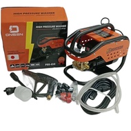 เครื่องฉีดน้ำ ONSEN (มีล้อ) ปรับรอบได้ 450 บาร์ แรงกว่าเดิม พร้อมสายฉีดน้ำ 10 เมตร และ 15 เมตร