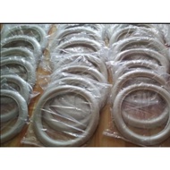 whitewall lis ban mobil lisban mobil Ring 14.15.16 putih polos