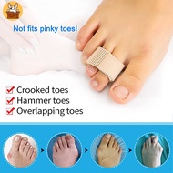 【Am-az】New Finger Toe Straightener Hallux Valgus Hammer Toe Corrector Bandage Toe Separator Splint Wraps Foot Care Supplies
