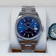 Rolex Datejust 36mm 126200 藍面