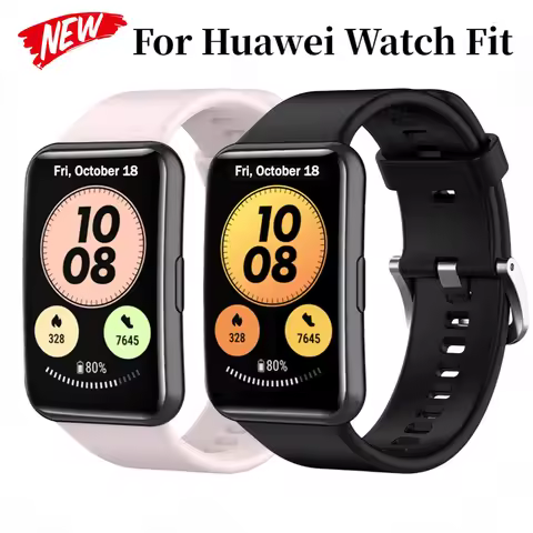 Silicone strap for Huawei Watch Fit Original Smart watch replacement Huawei Fit watch wristband for 