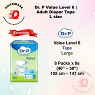 TENA | DR.P Value Level 6 & Premium Level 7 Adult Diapers | Tape | Pants | Carton |