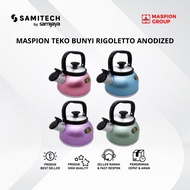 SOUND KETTLE - MASPION RIGOLETTO WHISTLE KETTLE 2.5 LITER 3.5 LITER/ 5 LITER/ RANDOM COLOR