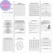 Alittlesetrtop Bipolar & Anxiety, Bipolar Disorder, BD Psychological Therapy, Journal Planners Noteb