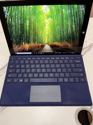 Microsoft Surface Pro 3 港版，i5-4600U，4GB RAM，128GB 硬盤，原裝藍色鍵盤Cover，原裝Windows 10專業版，功能全部正常，新淨少用