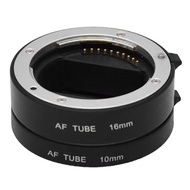 NEX for Sony Close-Up Ring Macro Adapter Ring 10mm 16mm Electronic Autofocus E Mount
