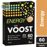 [Expiry: 06/2026] Voost Energy Orange & Mango Effervescent 60 Tablets