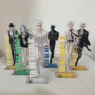 Anime mới TO BE HERO 15cm Acrylic Nhân vật X Loli Lucky Cyan Ghostblade Mô hình đứng Đế trang trí má