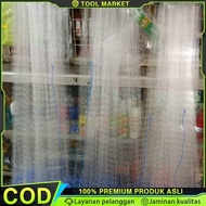 Ready-to-use fishing nets 25m long, 1 finger, 2 fingers, 3 fingers and 4 fingers