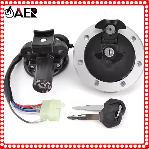 Ignition Switch Fuel Gas Cap Seat Lock Key Set for Kawasaki ZZR400 ZZR600 ZXR 400 ZR400 ZXR750 ZX900