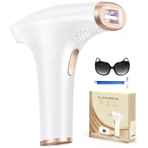 Haarlosy IPL Devices Hair Removal Laser Painless Hair Removal Device with HR/SC/RA, 9 Levels, 999,90