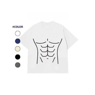 COD (Delivery in 24 hours)MIEMIE. 6-Pack T-Shirt - Comfortable, Youthful, Funny COTTON Shirt