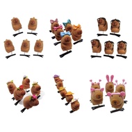 EAA* Adorable Capybara Hair Clip Stylish Hair Ornament Suitable for Fashion Lover