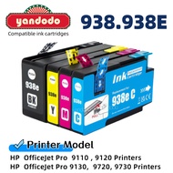 HP 938e 938 938XL Ink Cartridge Compatible for HP OfficeJet Pro 9110b 9110 9120 9130 9720 9730 Print