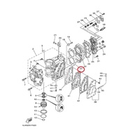 6F5-11181-A2  Cylinder Head Gasket For Yamaha Obm 2-Stroke (E40JMH)