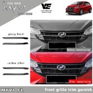 CarRefit perodua myvi new 2022-2023 car front grille trim garnish accessories new myvi