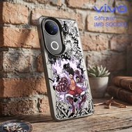 PC24 Case Vivo V40 5G V50 5G V50 Lite Protector hp Case Glitter/Glossy Silicone Gem Case Casing hp S