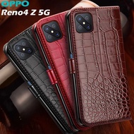 For OPPO Reno 4Z 5G Case Reno4 Z 5G Silicone &amp; flip leather case For OPPO Reno 4 Z 5G phone Case stand wallet fundas Reno4 Z 5G