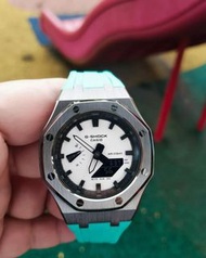 《特別限量版》G-SHOCK改裝訂製 男裝女裝手錶鋼錶 農家橡樹  Casioak Casio G Shock Special Limted Edition GA2100 Luxury Men Ladies Watch