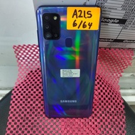 Second HP SAMSUNG A21S 6/64 Like new 98%