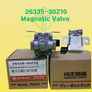 3 Way Magnetic Valve / Injap Magnetik / Electrik Solenoid (24V 2 Pin LH) Nissan Cw520 CKB450 LKC214N