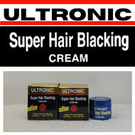 ULTRONIC Super Hair Blacking cream 28g (NO Ammonia, Lead, Parebens ... ) Made in USA X Expiry Date 01/2025