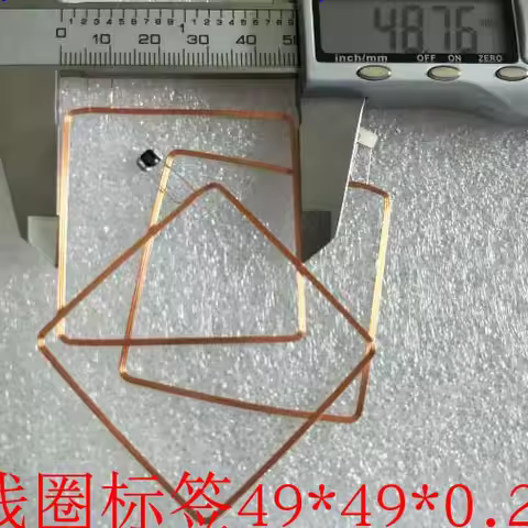 RFIDIC coil/UID copy chip analog card number repeated erasing size 49*49*0.2mm-14443A