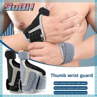 SUQI Thumb Wrist Guard, Guard Hand Wristband Thumb Fixed Wrist, Breathable Built-in Spring Adjustable Wrist Brace Sport