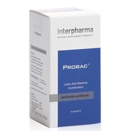 ล๊อตใหม่ผลิต 2025 Interpharma Probac 7 ขนาด 10 ซอง โปรแบค เซเว่น 10 ซอง probac probac7