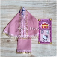 Mainan Boneka Cantik Mukena Cantik Perlengkapan Cantik Mainan Koleksi Mainan Boneka