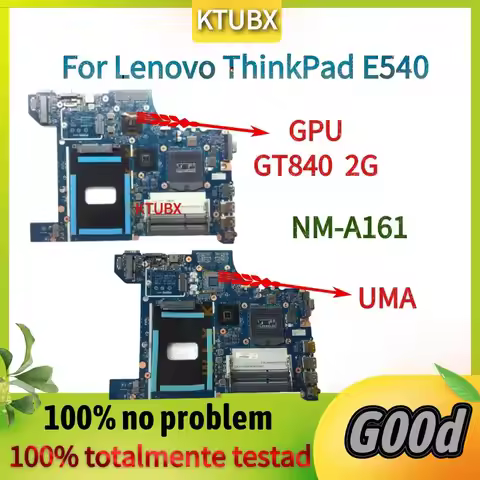 brand new AILE2 NM-A161.For Lenovo ThinkPad E540 Laptop Motherboard. GPU GT740/GT840M 2GB DDR3 100% 