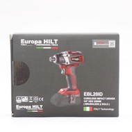 20V CORDLESS IMPACT DRIVER EUROPA HILT EBL20ID (SOLO WITHOUT BATTERY & CHARGER)