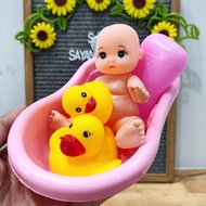 Baby Bathing + Duck Doll Toy | Children's Toys | SBP Duck Toys Bath Toys