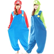 Direct from Japan Super Mario Bros. Mario Luigi Costume for Men and Women　Fancy dress Cute party pajamas