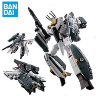 Bandai HI-METAL R Robotech Macross VF-1S VF1S Super Valkyrie 3 Segmentos Deformation Figures 14CM Toy Gift Collection, En Stock