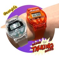 Beams Talking Watch 透明電子錶(日本限定版）