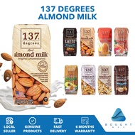 137 Degrees Unsweetened Almond Milk Walnut Milk Pistachio Milk Hala Keto Organic 180ml