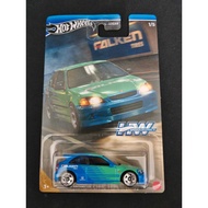 Hotwheels Silver Series Honda Civic Type-R EK9 Falken