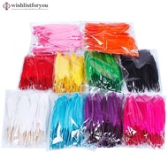Wishlistforyou 100pcs beautiful goose feather 4-6 inches 8-15 cm, choose color N5Q8
