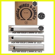 【hot sale】 OMEGA PDX WIRE NM Non Metallic ROMEX LOOMEX Wire Duplex Solid Flat Wire 14/2 12/2 10/2 A