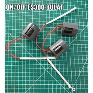 On Off Handle Electric Steam Iron Silver Star ES-300 / ES300