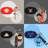 For Sony WF-C710N Case Cute Crayon Shin-chan Keychain Pendant Sony WF-C710N Silicone Soft Case Sony 