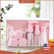 GS Portable Bottle Empty Container Set Waterproof Travel Small Atomizer Transparent Spray Liquid Dis