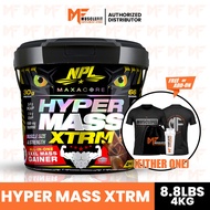 NPL Hyper Mass XTRM XXXL Mass Gainer 8.8 lbs/ 4 kg - Weight Gain Supplement Food