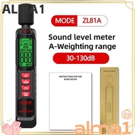ALMA Sound Level Meter, Windproof Digital Display Noise Meter, Professional 125Hz-8KHz 30-130dB Digi
